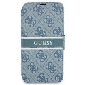 Guess GUBKP13S4GDBL iPhone 13 mini 5,4" niebieski/blue book 4G Stripe