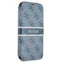 Guess GUBKP13S4GDBL iPhone 13 mini 5,4" niebieski/blue book 4G Stripe