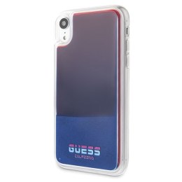 Guess GUHCI61GLCRE iPhone Xr czerwony /red hard case California Glow in the dark