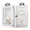 Guess GUHCI8GLHFLGO iPhone 7/8/SE 2020 /SE 2022gold/złoty hard case Glitter Hearts