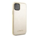 Guess GUHCN58IGLGO iPhone 11 Pro złoty/gold hard case Iridescent