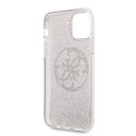 Guess GUHCN58PCUGLPI iPhone 11 Pro różowy/pink hard case 4G Circle Glitter