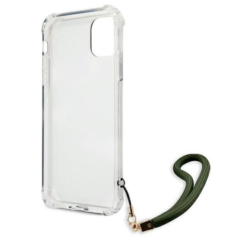 Guess GUHCN61KSARKA iPhone 11 6,1" / Xr zielony/khaki hardcase Camo Collection