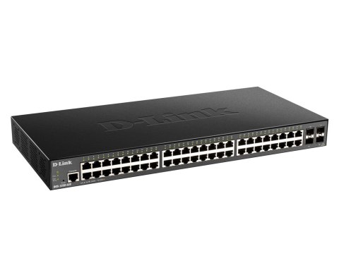 D-Link DGS 1250-52X - Przełącznik - Inteligentny - 48 x+ 4 10 Gigabit SFP+ - Przełącznik - Światłowód