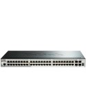 D-Link DGS 1250-52X - Przełącznik - Inteligentny - 48 x+ 4 10 Gigabit SFP+ - Przełącznik - Światłowód
