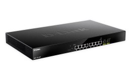 Przełącznik sieciowy D-Link DMS-1100-10TP - Zarządzany - L2 - 2.5G Ethernet (100/1000/2500) - Power over Ethernet (PoE) - Montaż