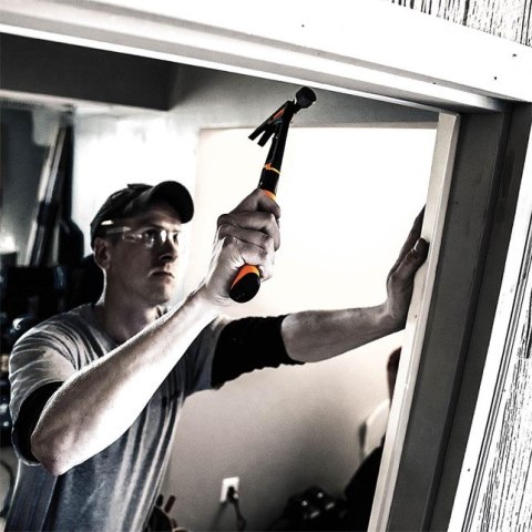 Młotek ciesielski Fiskars 1020214 Czarny, Metaliczny, Pomarańczowy