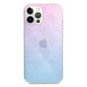 Guess GUHCP12L3D4GGBP iPhone 12 Pro Max 6,7" niebiesko-różowy/blue&pink hardcase 4G 3D Pattern Collection