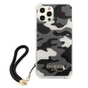 Guess GUHCP12LKSARBK iPhone 12 Pro Max 6,7" czarny/black hardcase Camo Collection