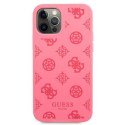 Guess GUHCP12LLSPEFU iPhone 12 Pro Max 6,7" fuksja/fuchsia hard case Peony Collection