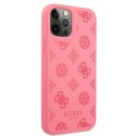 Guess GUHCP12LLSPEFU iPhone 12 Pro Max 6,7" fuksja/fuchsia hard case Peony Collection