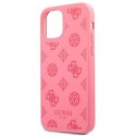 Guess GUHCP12LLSPEFU iPhone 12 Pro Max 6,7" fuksja/fuchsia hard case Peony Collection