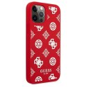 Guess GUHCP12LLSPEWRE iPhone 12 Pro Max 6,7" czerwony/red hard case Peony Collection