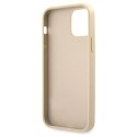 Guess GUHCP12LRSAVSLG iPhone 12 Pro Max 6,7" złoty/gold hardcase Saffiano Vintage Script