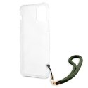 Guess GUHCP12MKSARKA iPhone 12/12 Pro 6,1" zielony/khaki hardcase Camo Collection