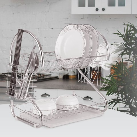 Suszarka do naczyń 53cm MR-1025-53 SILVER MAESTRO
