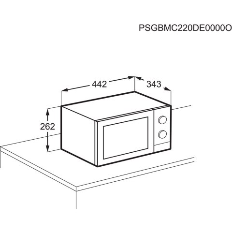 Piekarnik do zabudowy EMZ421MMW