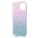 Guess GUHCP12S3D4GGBP iPhone 12 mini 5,4" niebiesko-różowy/blue&pink hardcase 4G 3D Pattern Collection