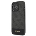 Guess GUHCP13LG4GLGR iPhone 13 Pro / 13 6,1" szary/grey hardcase 4G Stripe Collection