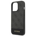 Guess GUHCP13LG4GLGR iPhone 13 Pro / 13 6,1" szary/grey hardcase 4G Stripe Collection