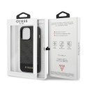 Guess GUHCP13LG4GLGR iPhone 13 Pro / 13 6,1" szary/grey hardcase 4G Stripe Collection