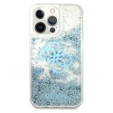 Guess GUHCP13LLG4GBL iPhone 13 Pro / 13 6,1" niebieski/blue hardcase 4G Big Liquid Glitter