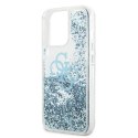 Guess GUHCP13LLG4GBL iPhone 13 Pro / 13 6,1" niebieski/blue hardcase 4G Big Liquid Glitter