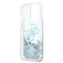 Guess GUHCP13LLG4GBL iPhone 13 Pro / 13 6,1" niebieski/blue hardcase 4G Big Liquid Glitter