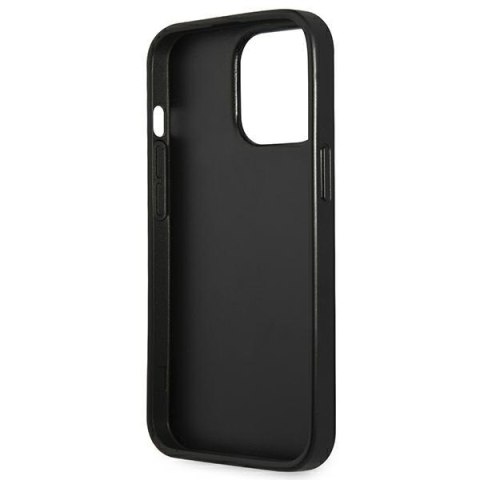 Guess GUHCP13LPSATLK iPhone 13 Pro / 13 6,1" czarny/black hardcase SaffianoTriangle Logo