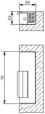 ZACZEP ELEKTRA R3 Z PAM. BEZ BLOK. LEWY