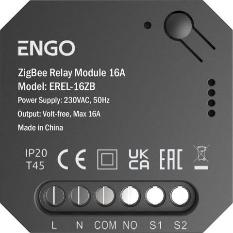 ENGO Controls EREL-16ZB - Smart Relay - Inteligentny przekaźnik ZigBee do systemu ENGO Smart