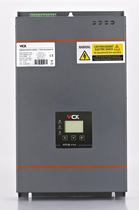Kompensator mocy biernej VCX SVG 400V 15kVAr
