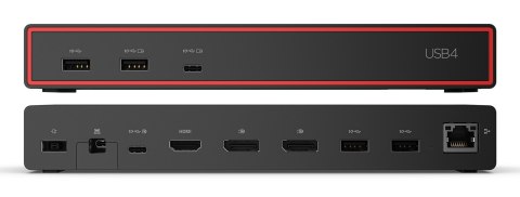 Lenovo ThinkPad USB4 Dock 5000 Przewodowa Thunderbolt 4 Czarny