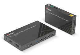 Przedłużacz KVM Lindy 70m Cat.6A TypeC i HDMI HDBaseT 3.0 (38346)