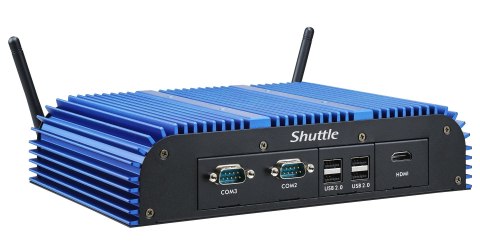 Shuttle BPCAL02-i7 Wielkość PC 2.6L Czarny, Niebieski i7-1255U