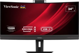 Monitor LED Sonic VG3457CV 34 zakrzywiony 2K 21:9 3 - Płaski ekran - 86,4 cm