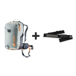 Plecak lawinowy Deuter Alproof Lite 22L + czujnik Garmin HRM Dual, tin/black