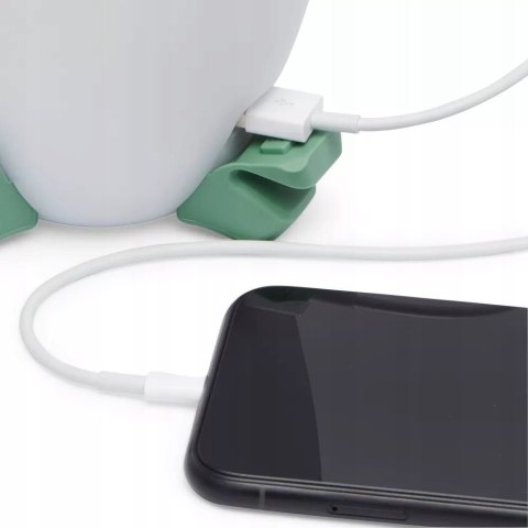 Latarka biwakowa Black Diamond Orbiter 450, desert sage + Chusta wielofunkcyjna Buff Merino Lightweight, solid black