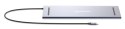 MANHATTAN Stacja dokująca 12-w-1 4K 1xHDMI 2xDP 3xUSB-A