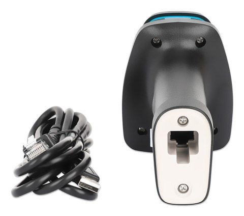 Skaner kodów kreskowych MANHATTAN 2D LED Ręczny skaner ręczny IP52 450 mm