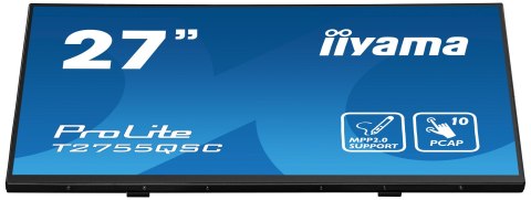 Monitor IIYAMA T2755QSC-B1 27inch LCD Dotykowy Pojemnościowy Bezramkowy Ekran dotykowy 2560x1440 panel IPS