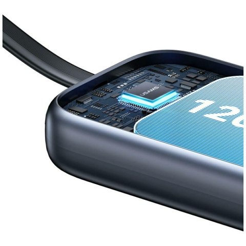 Ładowarka indukcyjna 2w1 Usams CD245 do Apple Watch z powerbankiem 1200mAh + kabel USB-C tarnish