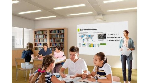 Epson EB-775F Projektor ultrakrótkiego rzutu 4100 ANSI lumenów 3LCD 1080p (1920x1080) Czarny