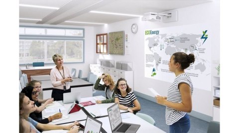 Epson EB-775F Projektor ultrakrótkiego rzutu 4100 ANSI lumenów 3LCD 1080p (1920x1080) Czarny