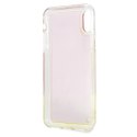 Guess GUHCPXGLCPI iPhone X/Xs różowy /pink hard case California Glow in the dark