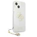 Guess GUHCP13SKS4GGO iPhone 13 mini 5,4" Transparent hardcase 4G Gold Charms Collection