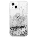Guess GUHCP13SLG4GSI iPhone 13 mini 5,4" srebrny/silver hardcase 4G Big Liquid Glitter