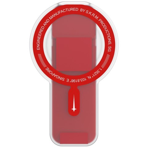 Uchwyt magnetyczny Skinarma Arch XE Phaze Smart Grip-Stand czerwony