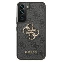 Guess GUHCS22S4GMGGR S901 S22 szary/grey hardcase 4G Big Metal Logo