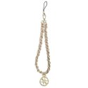 Guess zawieszka GUSTSAS4P Phone Strap różowy/pink Chain Metal 4G Charm